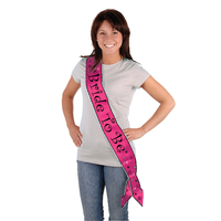 "Bride To Be" Satin Sash