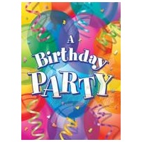 Brilliant Birthday Invitations - Pk 8*