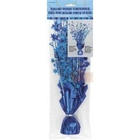 Glitz Blue Stars Balloon Weight Centrepiece
