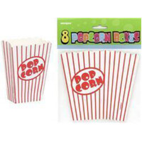 Popcorn Boxes (Small) - Pk 8