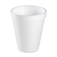 Disposable 237ml Foam Cups - Pack Of 25