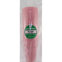 Light Pink Cups - 285ml Pkt 25