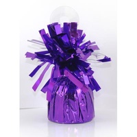 Purple Foil Balloon Weight