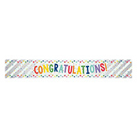 Congratulations Banner - 2.7m