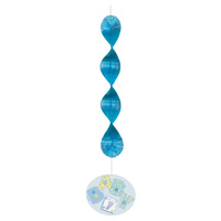 Baby Blue Hanging Decoration - Pk4