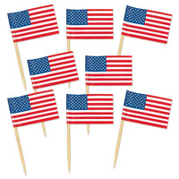 U.S. Flag picks - Pk50