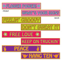 60s  Street Signs - Pk4