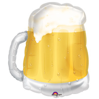 Beer Mug See Thru Balloon 50cm x 58cm