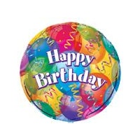 18in Brilliant Bday Foil Balloon
