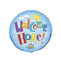 18in Welcome Home Foil Balloon