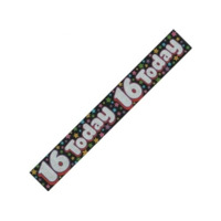 "16 Today" Holographic Birthday Banner (2.6m)