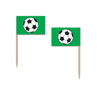 Soccer Ball Picks 6cm Pk 50