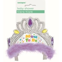 Mum To Be Tiara - Lavender