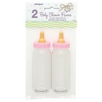 Baby Shower Pink Bottle - Pk 2