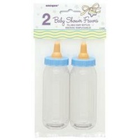Baby Shower Blue Bottle - Pk 2