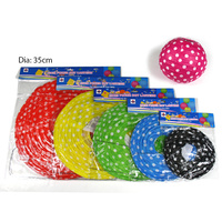 35cm Polka Dot Lantern - Asst