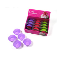 Cupcake Silicone Mould - Pk 5 - Asst