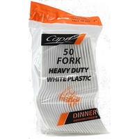 White Heavy Duty Fork - Pack of 50