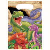 Dinosaur Blast Loot Bag - Pk 8