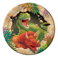 Dinosaur Blast Lunch Plates - Pk 8