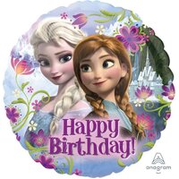 18in Frozen Happy Birthday Foil Balloon