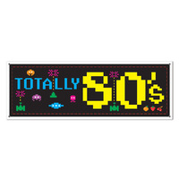 Totally 80's Giant Banner