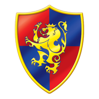 Medieval Crest Cutout
