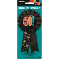 50th Birthday Award Ribbon