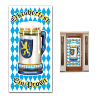Oktoberfest Beer Stein Door Cover