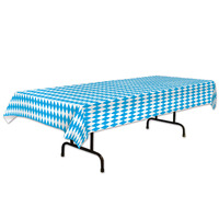Oktoberfest Rectangle Plastic Tablecover (1.37m x 2.74m)
