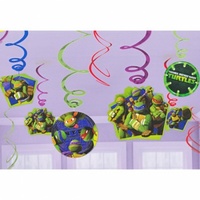 Teenage Mutant Ninja Turtles Hanging Swirls - Pk 12