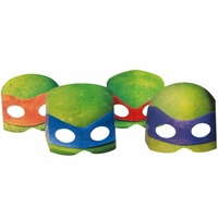 Teenage Mutant Ninja Turtles Masks - Pk 8