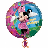 45cm Minnie Happy Birthday Foil Balloon