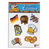 Oktoberfest Temporary Tattoos - Pk 7