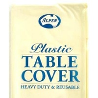 Ivory Round Tablecover