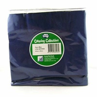 Navy Blue Dinner Napkins 2 Ply - Pk 50