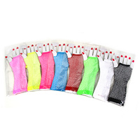 Long Crochet Gloves - Asstd Colours