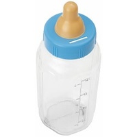 Blue Baby Bottle Bank - 11"