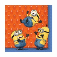Minions Lunch Napkins - 3 Ply - Pk20