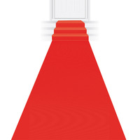 Red Carpet Runner - 61cm x 457cm