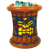 Inflatable Tiki Cooler - hold 24 cans, 55.9cm x 63.5cm