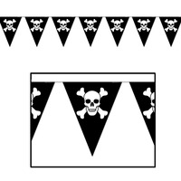 Jolly Roger Pennant Banner - 27.9cm x 365.8cm