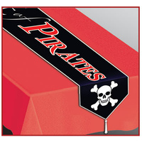 Printed Beware Of Pirates Table Runner - 27.94cm x 182.88cm