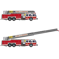 Fire Truck w/Jointed Ladder - 152.4cm*