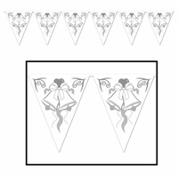 Wedding Bells Pennant Banner - 27.9cm x 365.8cm 