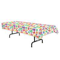 "80" Plastic Rectangle Tablecover