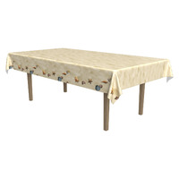 Beach Plastic Rectangle Tablecover*