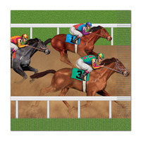 2-Ply Horse Racing Luncheon Napkins - 16/pkg