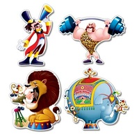 4 Circus Cutouts*