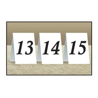 Numbered Table Cards (#13-#24) - 10.8cm x 7.6cm***